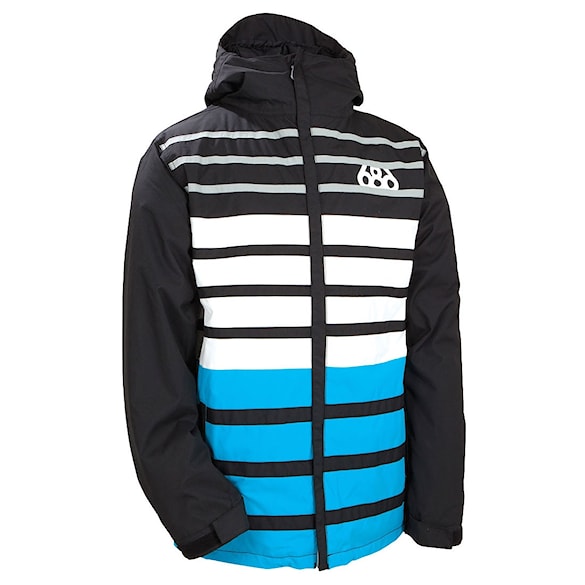 Bunda na snowboard 686 Block Insulated black colorblock - 1