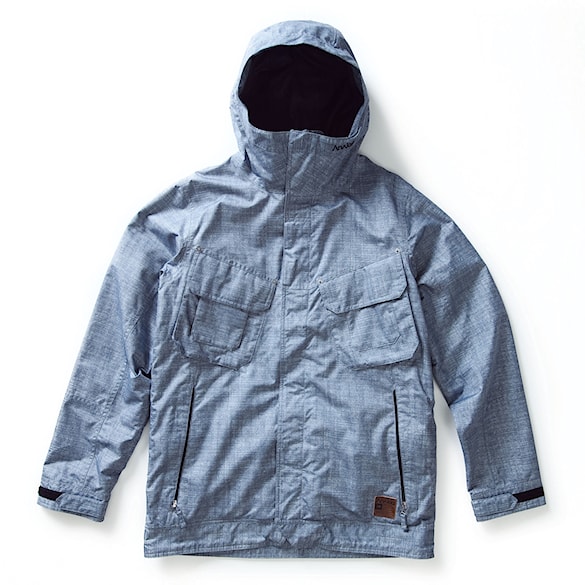 Bunda na snowboard Analog Academy chambray denim 2012 - 1
