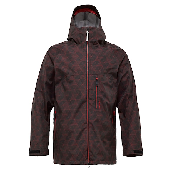 Bunda na snowboard Burton 3L Porter code red hex pl. - 1