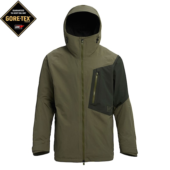 Kurtka snowboardowa Burton AK Cyclic dusty olive/forest night 2019 - 1