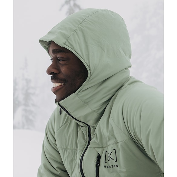 Kurtka snowboardowa Burton [ak] Helium Hooded Stretch Insulated hedge green 2024 - 6