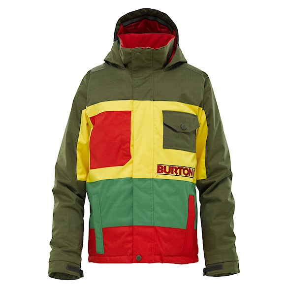 Bunda na snowboard Burton Boys Distortion trench colorbl. 2012 - 1