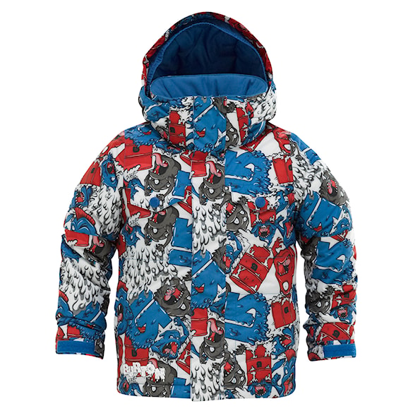 Bunda na snowboard Burton Boys Ms Fray hazmat goblins - 1