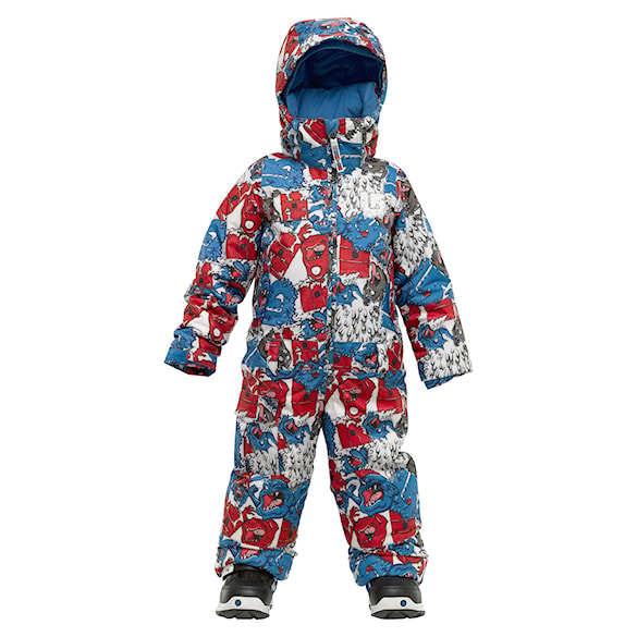 Bunda na snowboard Burton Boys Ms Striker hazmat goblins - 1