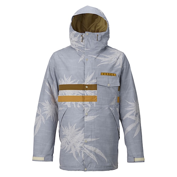 Bunda na snowboard Burton Hoosick Parka tropical trip/plantation/harvest 2018 - 1