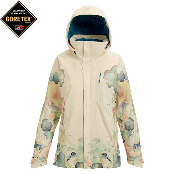 Kurtka snowboardowa Burton Wms Ak Embark lily pads 2019 - 1