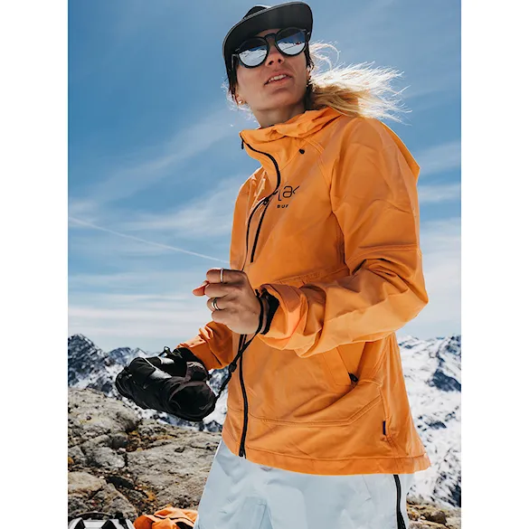 Kurtka snowboardowa Burton Wms Ak Softshell Jacket salmon buff 2023 - 2