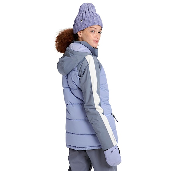 Kurtka snowboardowa Burton Wms Keelan foxglove/folkstone grey 2022 - 2
