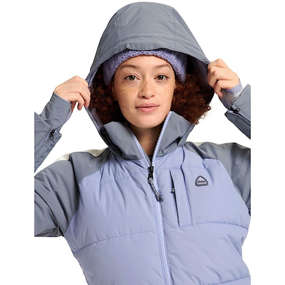Kurtka snowboardowa Burton Wms Keelan foxglove/folkstone grey 2022 - 4