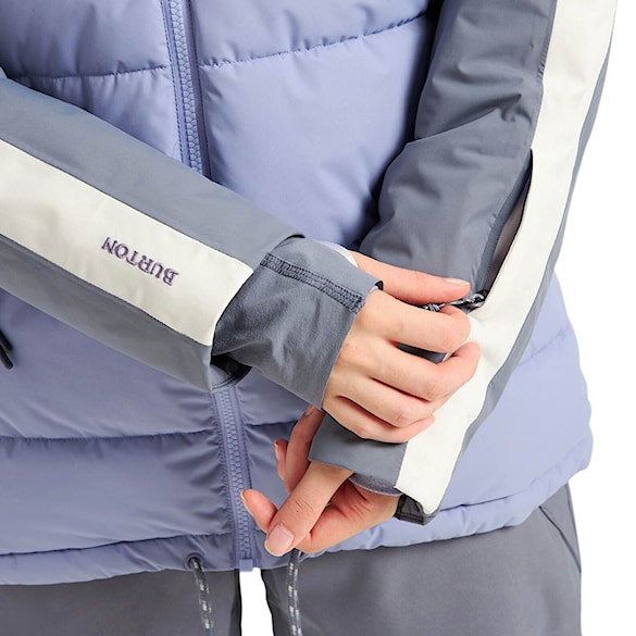 Kurtka snowboardowa Burton Wms Keelan foxglove/folkstone grey 2022 - 5
