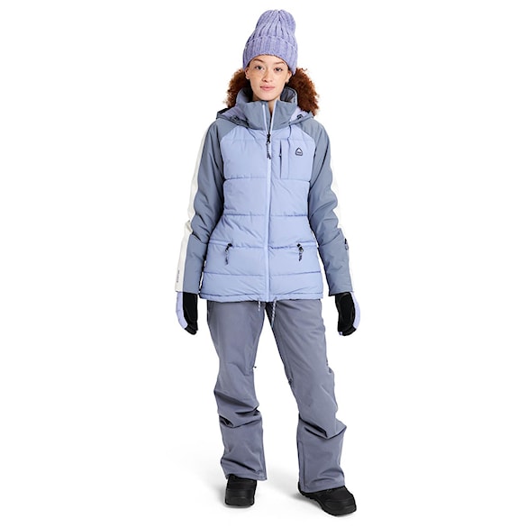 Kurtka snowboardowa Burton Wms Keelan foxglove/folkstone grey 2022 - 9