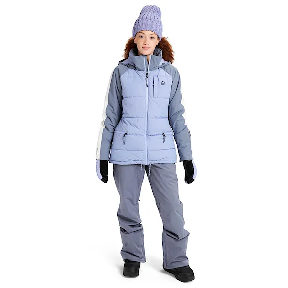 Kurtka snowboardowa Burton Wms Keelan foxglove/folkstone grey 2022 - 9