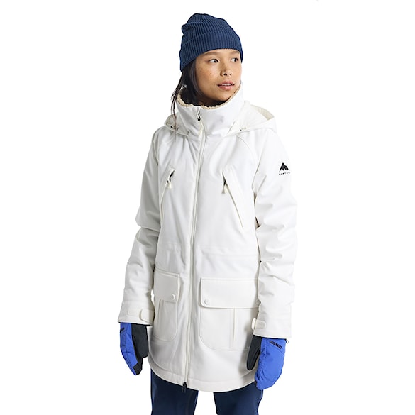 Bunda na snowboard Burton Wms Prowess stout white 2023 - 1