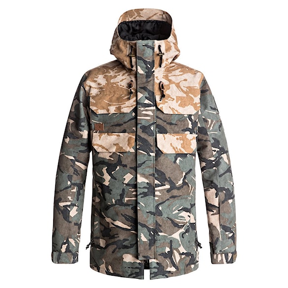 Bunda na snowboard DC Haven british woodland camo 2018 - 1