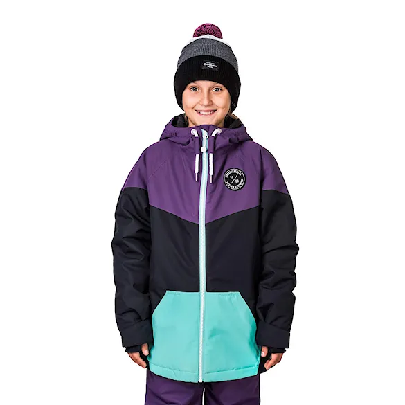Kurtka snowboardowa Horsefeathers Fay Kids grape 2018 - 1