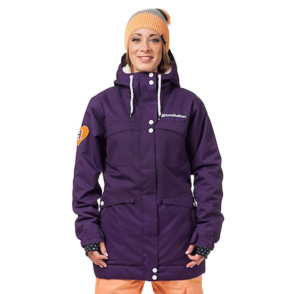 Bunda na snowboard Horsefeathers Nea grape 2016 - 1