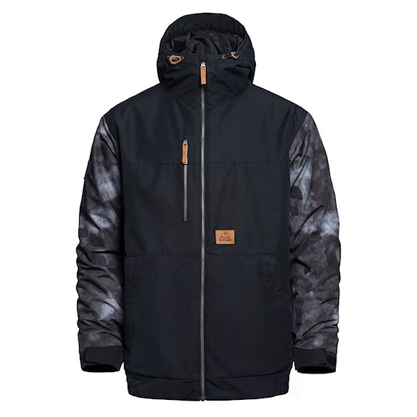 Bunda na snowboard Horsefeathers Revel grey camo 2021 - 1