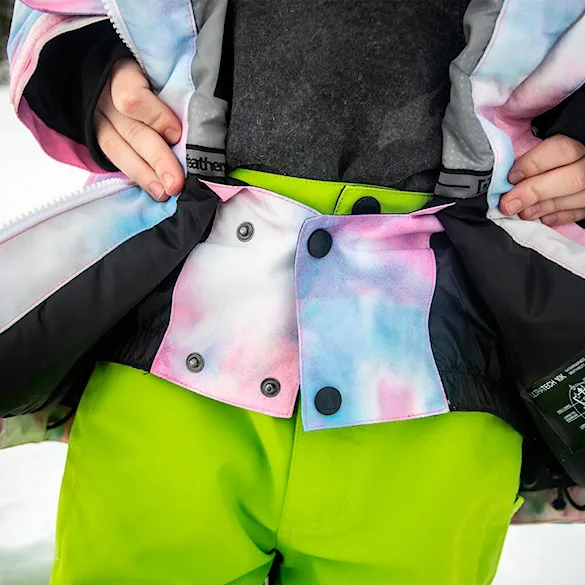 Kurtka snowboardowa Horsefeathers Saddie Youth tie dye 2022 - 3