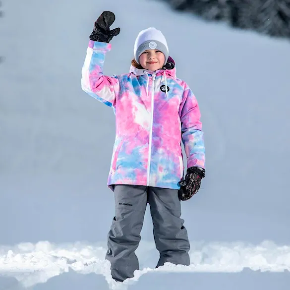 Kurtka snowboardowa Horsefeathers Saddie Youth tie dye 2022 - 4
