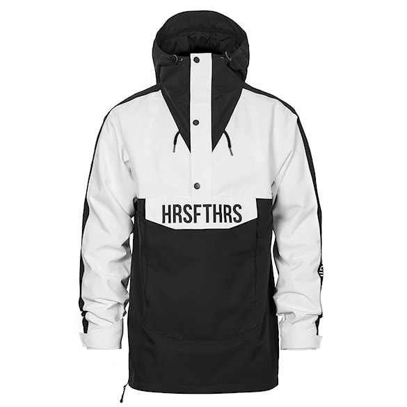 Bunda na snowboard Horsefeathers Spencer Atrip black/white 2020 - 1