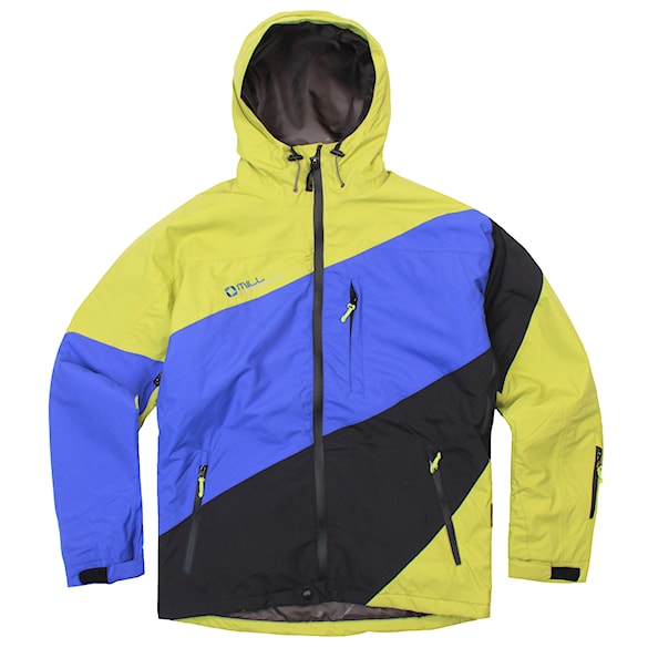 Bunda na snowboard Mill Hardline lime/blue/black 2013 - 1