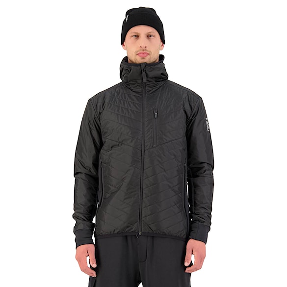 Sportovní bunda Mons Royale Arete Wool Insulation Hood black 2022 - 1
