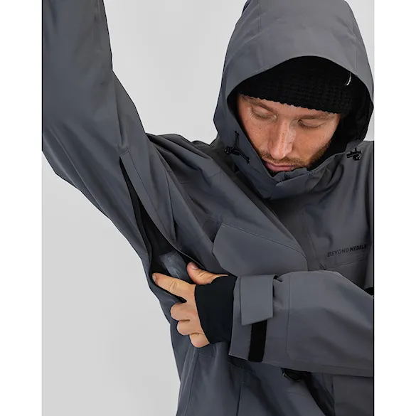 Bunda na snowboard Beyond Medals Cargo Jacket 2L antracite 2026 - 12