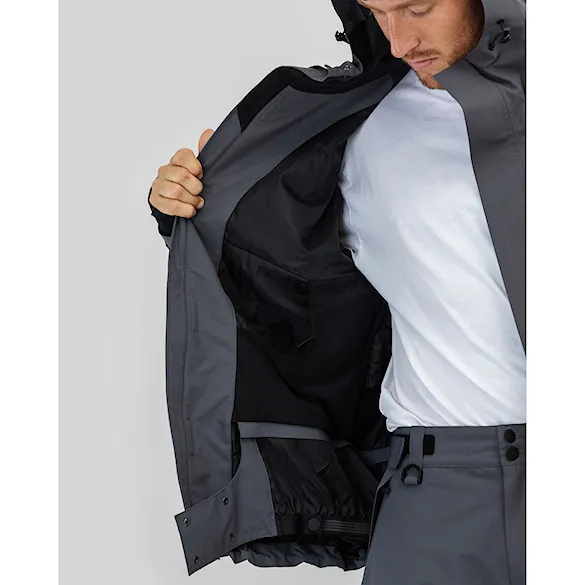 Bunda na snowboard Beyond Medals Cargo Jacket 2L antracite 2026 - 14