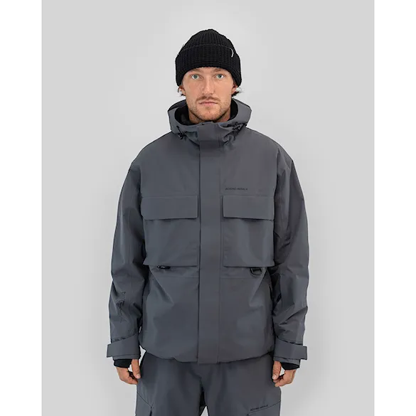 Bunda na snowboard Beyond Medals Cargo Jacket 2L antracite 2026 - 7