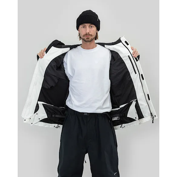 Bunda na snowboard Beyond Medals Cargo Jacket 2L white 2026 - 10