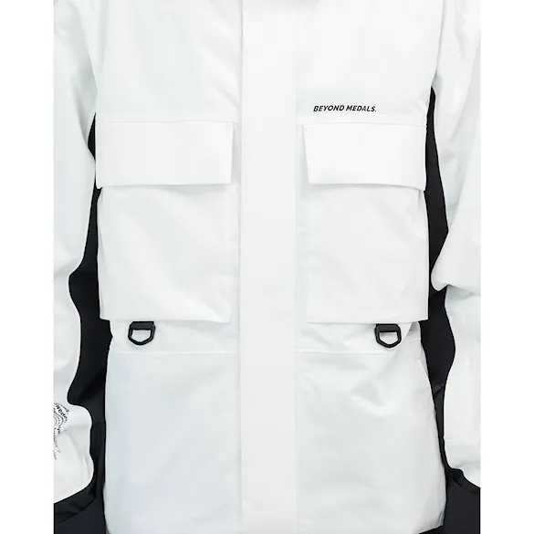 Bunda na snowboard Beyond Medals Cargo Jacket 2L white 2026 - 17