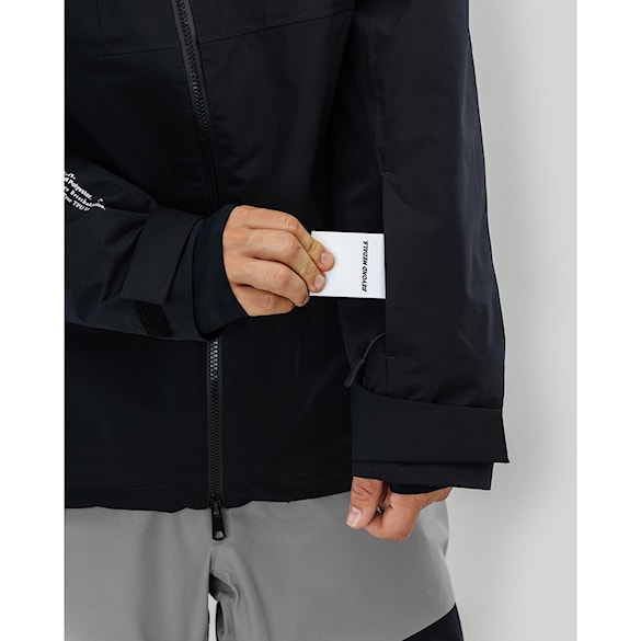 Kurtka snowboardowa Beyond Medals Fullzip Jacket 2L black 2026 - 16