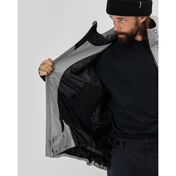 Kurtka snowboardowa Beyond Medals Fullzip Jacket 2L grey 2026 - 11