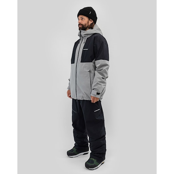 Kurtka snowboardowa Beyond Medals Fullzip Jacket 2L grey 2026 - 5