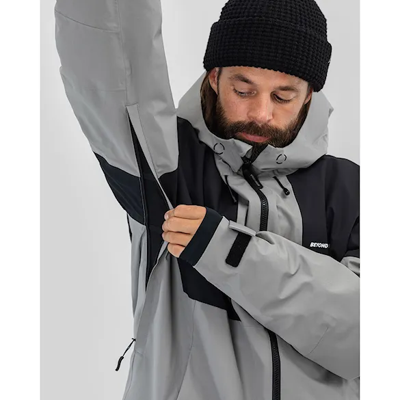 Bunda na snowboard Beyond Medals Fullzip Jacket 2L grey 2026 - 8