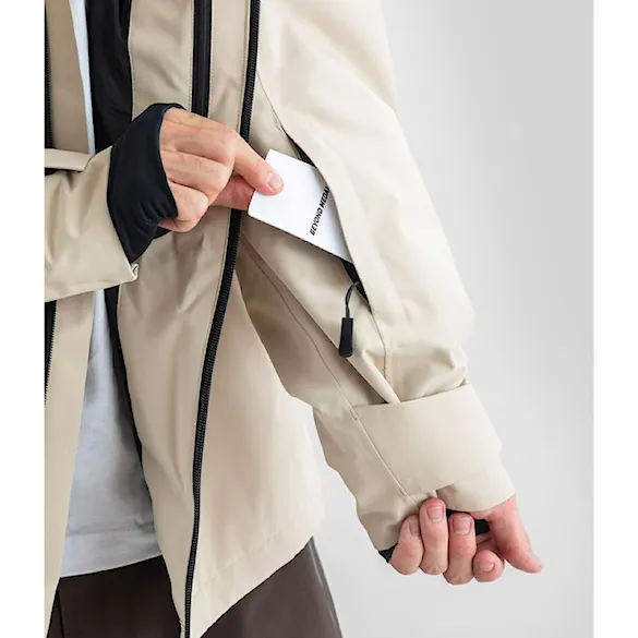 Bunda na snowboard Beyond Medals Park Jacket 2L beige 2027 - 19