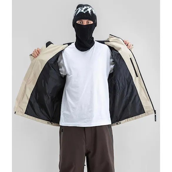 Bunda na snowboard Beyond Medals Park Jacket 2L beige 2027 - 7