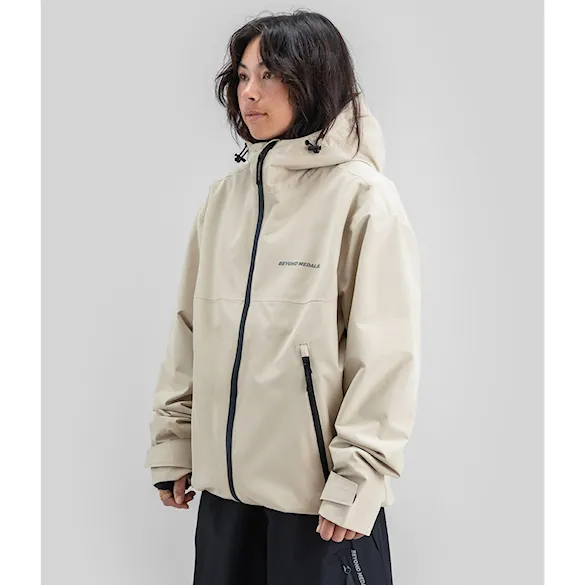 Bunda na snowboard Beyond Medals Park Jacket 2L beige 2027 - 9