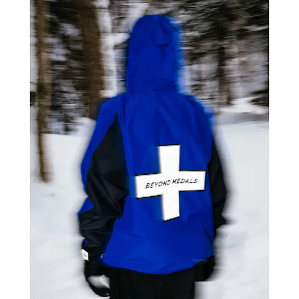 Bunda na snowboard Beyond Medals Retro Anorak 2L blue 2026 - 12