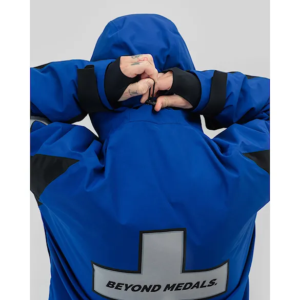 Bunda na snowboard Beyond Medals Retro Anorak 2L blue 2026 - 15