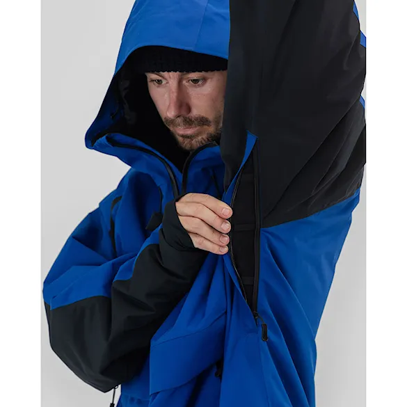 Bunda na snowboard Beyond Medals Retro Anorak 2L blue 2026 - 19