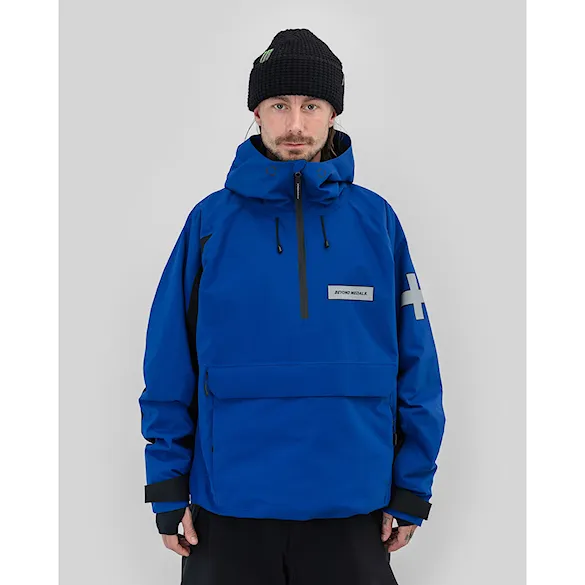 Bunda na snowboard Beyond Medals Retro Anorak 2L blue 2026 - 3