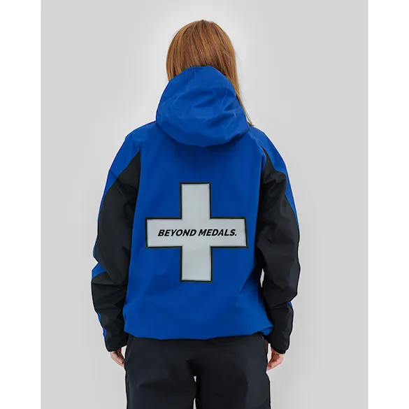 Bunda na snowboard Beyond Medals Retro Anorak 2L blue 2026 - 9