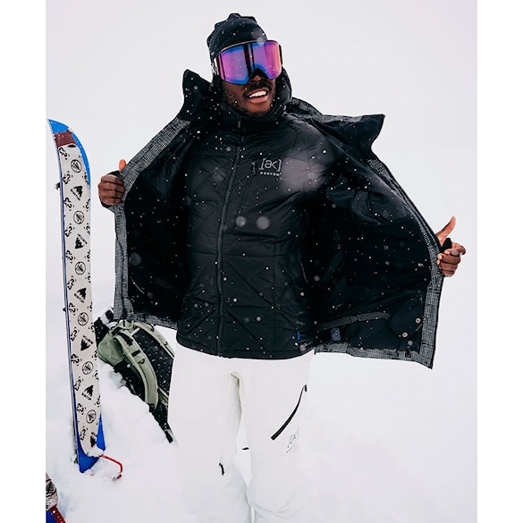 Kurtka snowboardowa Burton [ak] Baker Hooded Down Ins true black 2026 - 8