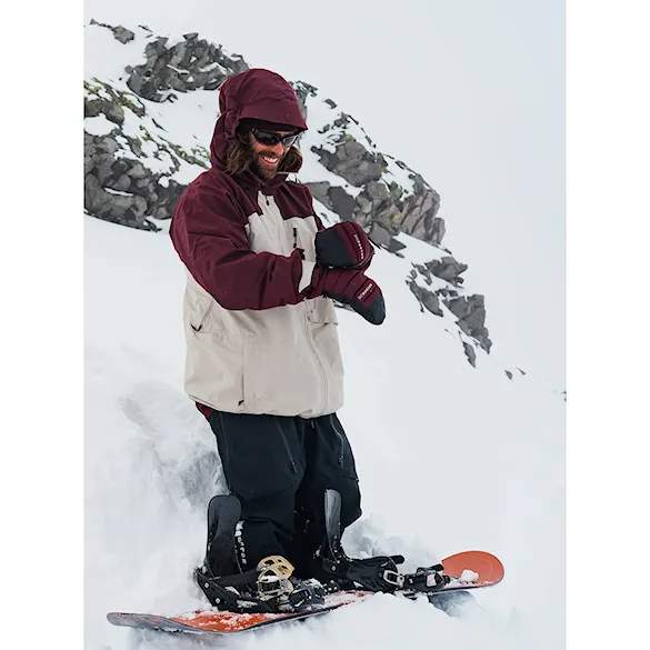 Bunda na snowboard Burton Ak Gore-Tex Cyclic Jacket rum raisin/chinchilla gray 2027 - 12
