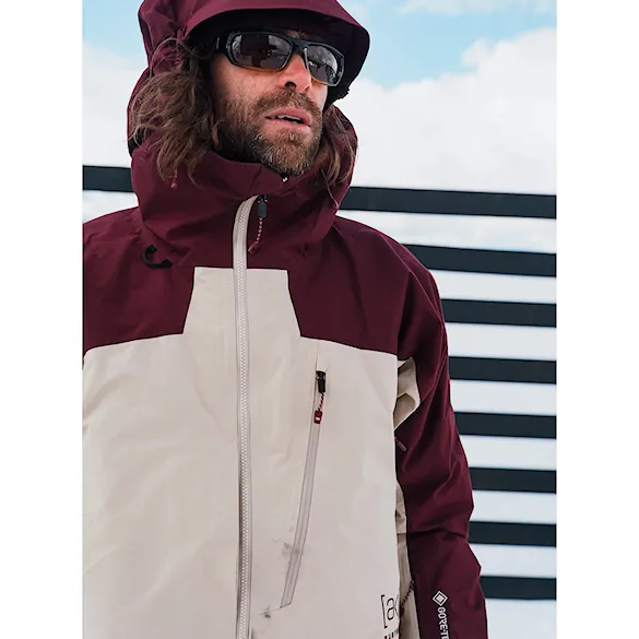 Bunda na snowboard Burton Ak Gore-Tex Cyclic Jacket rum raisin/chinchilla gray 2027 - 15