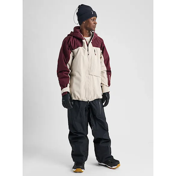 Bunda na snowboard Burton Ak Gore-Tex Cyclic Jacket rum raisin/chinchilla gray 2027 - 3