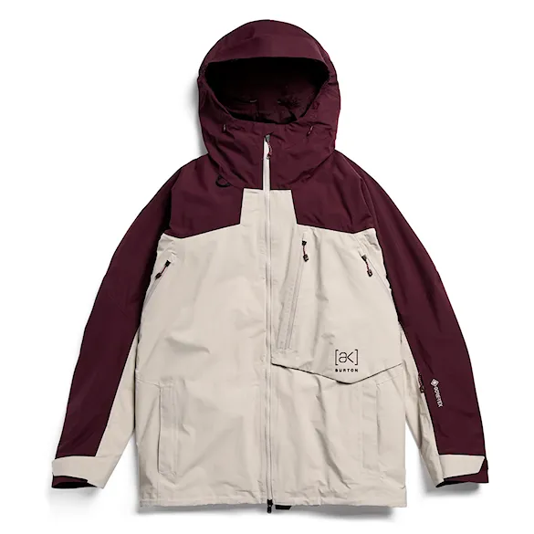 Bunda na snowboard Burton Ak Gore-Tex Cyclic Jacket rum raisin/chinchilla gray 2027 - 4