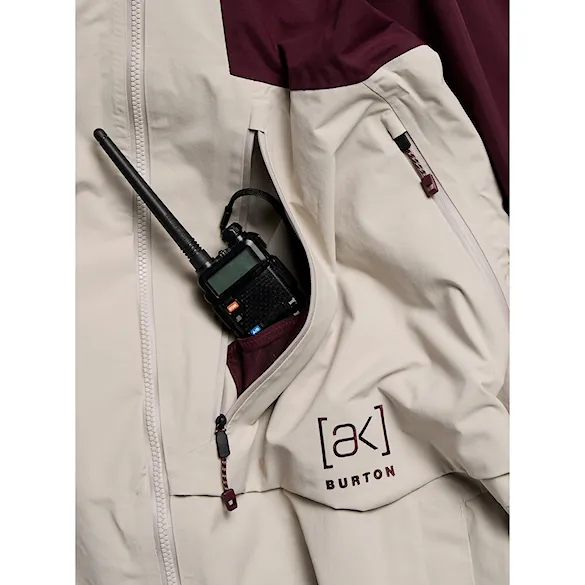 Bunda na snowboard Burton Ak Gore-Tex Cyclic Jacket rum raisin/chinchilla gray 2027 - 6