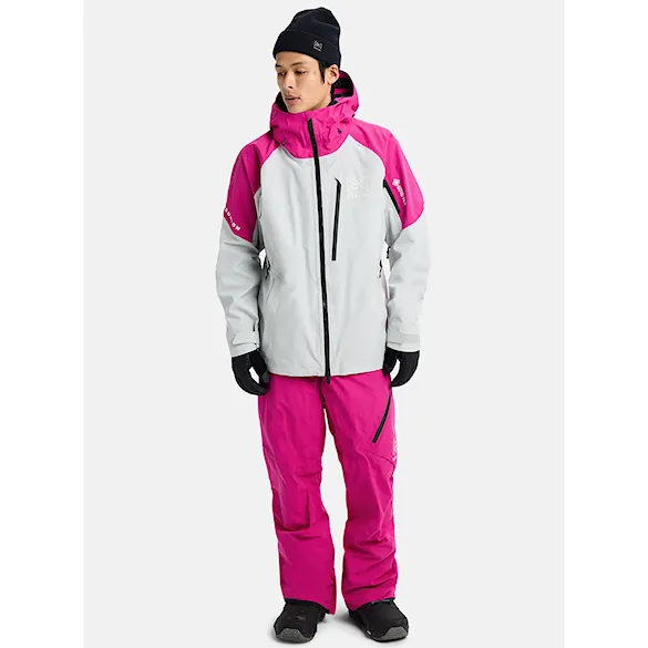Kurtka snowboardowa Burton [ak] GORE-TEX Cyclic Jacket very berry/grey cloud 2026 - 3